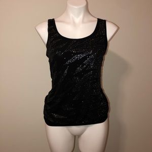 Black Tank Top with details
